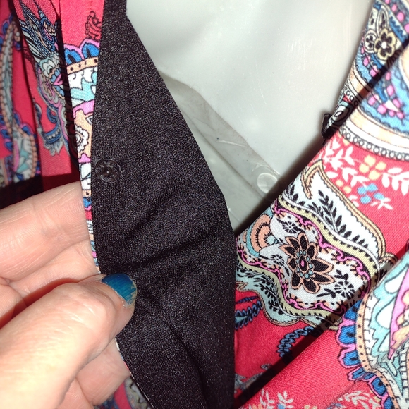 Bohemian style studio one dress plus size 14 - Picture 4 of 8